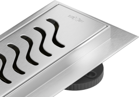 Mexen Flat M09 canalisation linéaire 80 cm, inox - 1028080-15