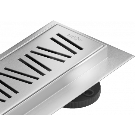 Mexen Flat M22 caniveau linéaire 60 cm, inox - 1029060-15