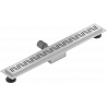Mexen Flat M22 caniveau linéaire 70 cm, inox - 1029070-15