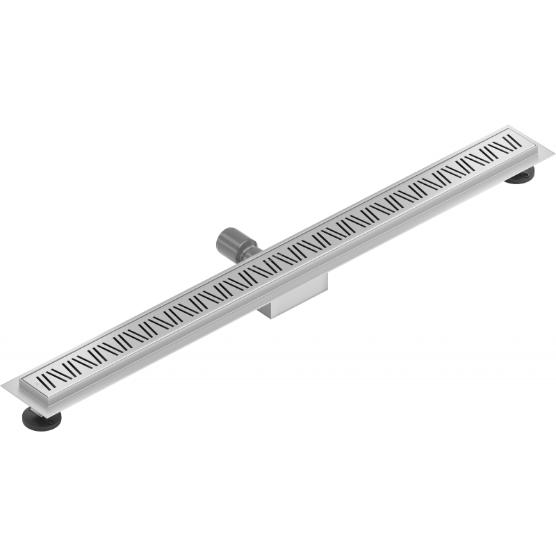 Mexen Flat M22 caniveau linéaire 80 cm, inox - 1029080-15