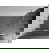 Mexen Kioto+ paroi de douche avec étagère Walk-in 140 x 200 cm, translucide, nickel brossé - 800-140-121-97-09