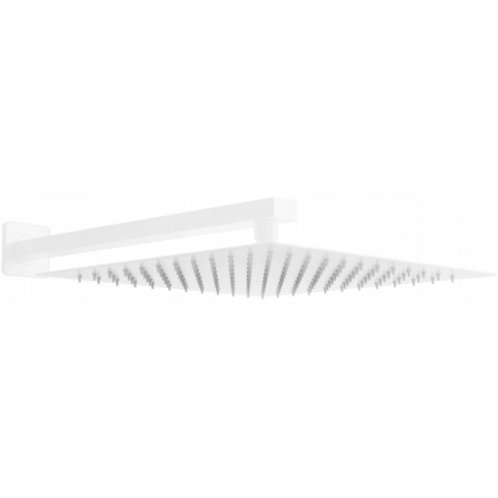 Mexen Slim pomme de douche 30 x 30 cm avec bras de douche, blanc - 79130112-20