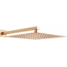 Mexen Slim pomme de douche 30 x 30 cm avec bras de douche, or rose - 79130112-60