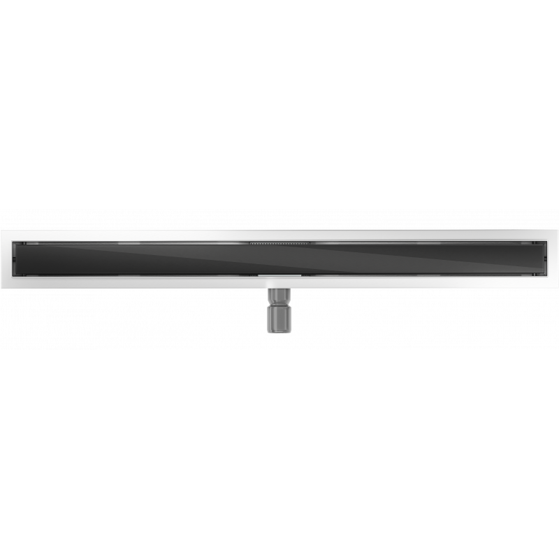 Mexen Flat MGB canalisation linéaire 100 cm, verre noir - 1026100-15