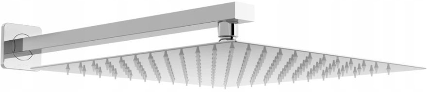 Mexen Slim pommeau de douche 25 x 25 cm avec bras de douche, chrome - 79125112-00