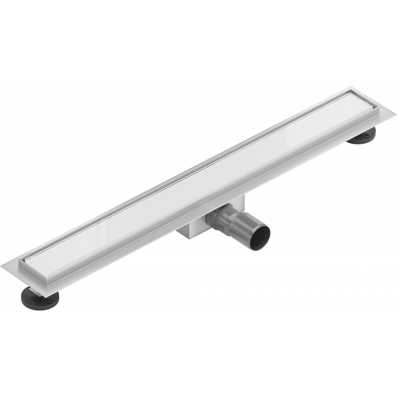 Mexen Flat MGW caniveau linéaire 70 cm, verre blanc - 1027070-15