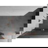 Mexen Kioto+ L paroi de douche avec étagère Walk-in 70 x 200 cm, verre clair, or rose - 800-070-123-60-09