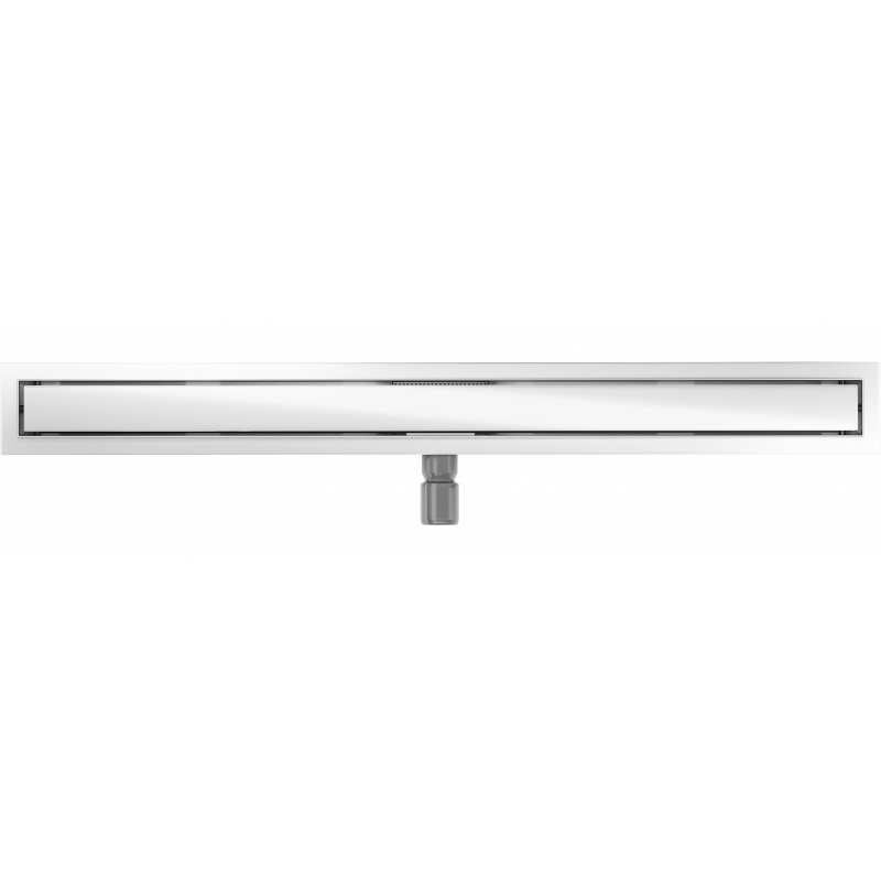 Mexen Flat MGW caniveau linéaire 80 cm, verre blanc - 1027080-15