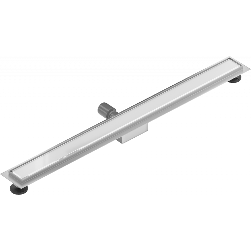 Mexen Flat MGW caniveau linéaire 90 cm, verre blanc - 1027090-15