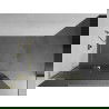 Mexen Kioto+ L paroi de douche avec étagère Walk-in 100 x 200 cm, transparent, doré - 800-100-123-50-09