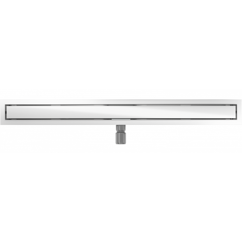 Mexen Flat MGW caniveau linéaire 100 cm, verre blanc - 1027100-15