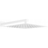 Mexen Slim pomme de douche 25 x 25 cm avec bras de douche, blanche - 79125112-20