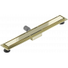 Mexen Flat M13 caniveau de douche 2-en-1 50 cm, doré - 1510050-15