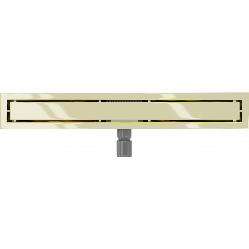 Mexen Flat M13 drain linéaire 2 en 1 60 cm, doré - 1510060-15