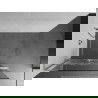 Mexen Kioto+ L paroi de douche avec étagère Walk-in 100 x 200 cm, motif blanc, nickel brossé - 800-100-123-97-85