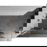 Mexen Kioto+ L paroi de douche Walk-in 70 x 200 cm, motif blanc, or rose - 800-070-123-60-85