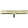 Mexen Flat M13 drain linéaire 2 en 1 70 cm, doré - 1510070-15