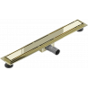 Mexen Flat M13 caniveau linéaire 2 en 1 70 cm, doré - 1510070-15