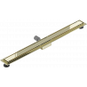 Mexen Flat M13 drain linéaire 2 en 1 80 cm, doré - 1510080-15