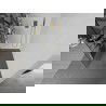 Mexen Kioto+ L paroi de douche avec étagère Walk-in 100 x 200 cm, motif blanc, doré - 800-100-123-50-85