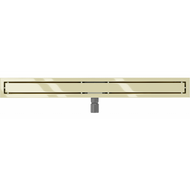 Mexen Flat M13 drain linéaire 2-en-1 80 cm, or - 1510080-15