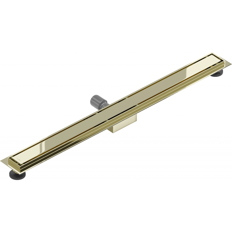 Mexen Flat M13 canalisation linéaire 2en1 90 cm, doré - 1510090-15