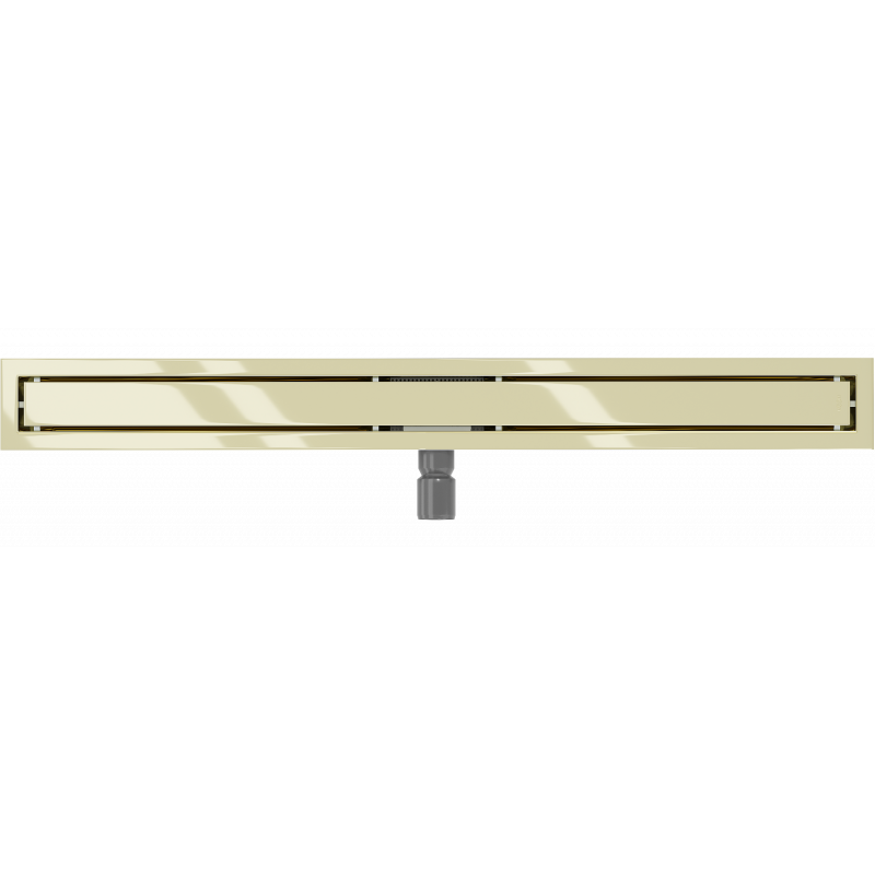 Mexen Flat M13 canalisation linéaire 2en1 90 cm, doré - 1510090-15