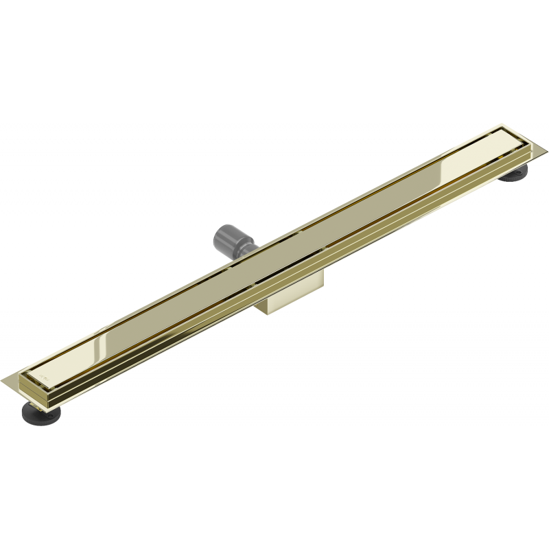 Mexen Flat M13 drain linéaire 2 en 1 100 cm, doré - 1510100-15