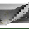 Mexen Kioto+ L paroi de douche avec étagère Walk-in 70 x 200 cm, motif noir, doré - 800-070-123-50-70