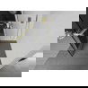 Mexen Kioto+ L paroi de douche avec étagère Walk-in 80 x 200 cm, motif noir, doré brossé - 800-080-123-55-70