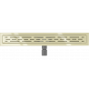 Mexen Flat M01 caniveau linéaire 60 cm, doré - 1520060-15
