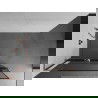 Mexen Kioto+ L paroi de douche avec étagère Walk-in 100 x 200 cm, motif noir, or rose - 800-100-123-60-70
