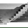 Mexen Kioto+ L paroi de douche avec étagère Walk-in 70 x 200 cm, motif noir, nickel brossé - 800-070-123-97-70