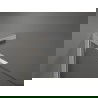 Mexen Kioto+ L paroi de douche avec étagère Walk-in 70 x 200 cm, motif noir, nickel brossé - 800-070-123-97-70