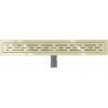 Mexen Flat M01 drain de douche linéaire 70 cm, or - 1520070-15