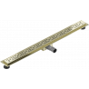 Mexen Flat M01 canalisation linéaire 80 cm, doré - 1520080-15
