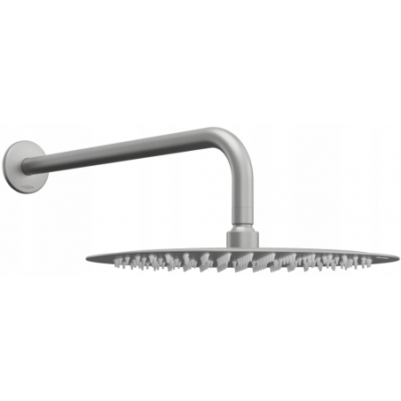 Mexen Slim pomme de douche 25 cm avec bras de douche, graphite - 79225211-66