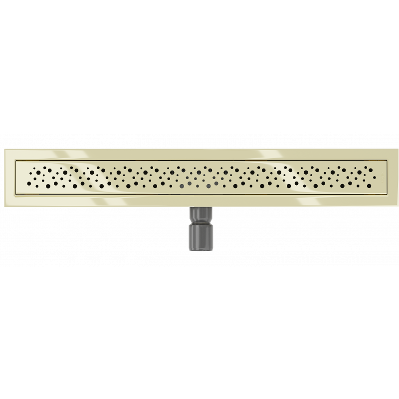 Mexen Flat M12 canalisation linéaire 50 cm, doré - 1521050-15