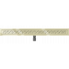 Mexen Flat M12 siphon linéaire 80 cm, doré - 1521080-15
