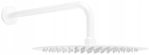 Mexen Slim pomme de douche 30 cm avec bras de douche, blanc - 79230211-20