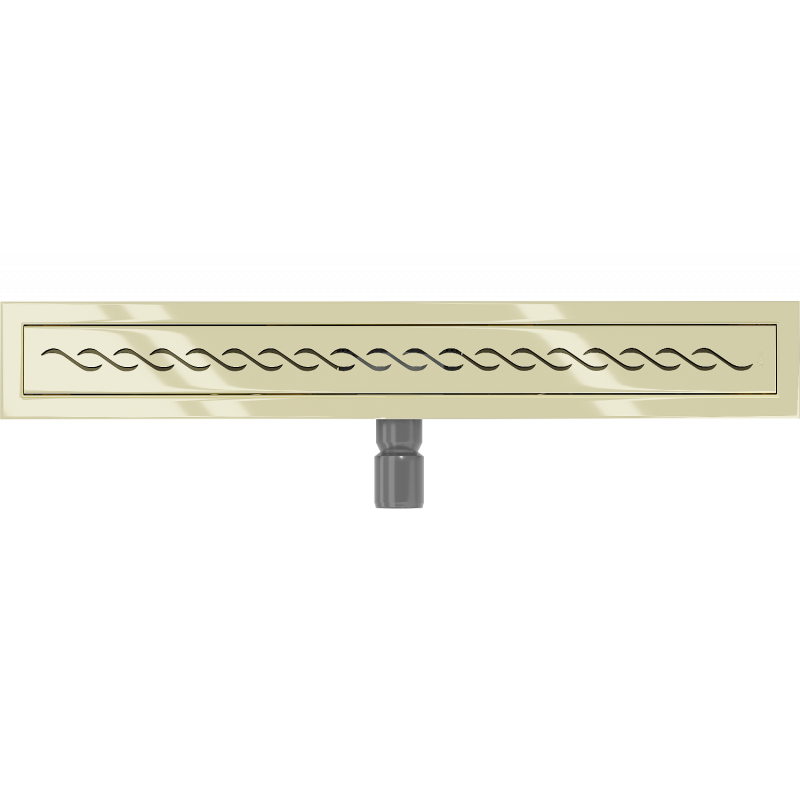 Mexen Flat M18 caniveau linéaire 60 cm, doré - 1523060-15