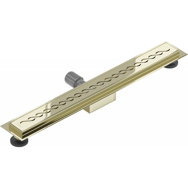 Mexen Flat M18 caniveau linéaire 70 cm, doré - 1523070-15
