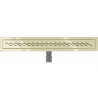 Mexen Flat M18 drain linéaire 70 cm, doré - 1523070-15
