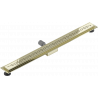 Mexen Flat M18 drain linéaire 80 cm, doré - 1523080-15