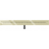 Mexen Flat M18 caniveau de douche linéaire 80 cm, doré - 1523080-15