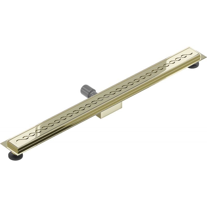 Mexen Flat M18 caniveau linéaire 90 cm, or - 1523090-15