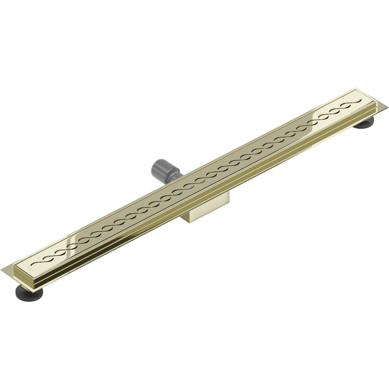 Mexen Flat M18 caniveau linéaire 100 cm, doré - 1523100-15