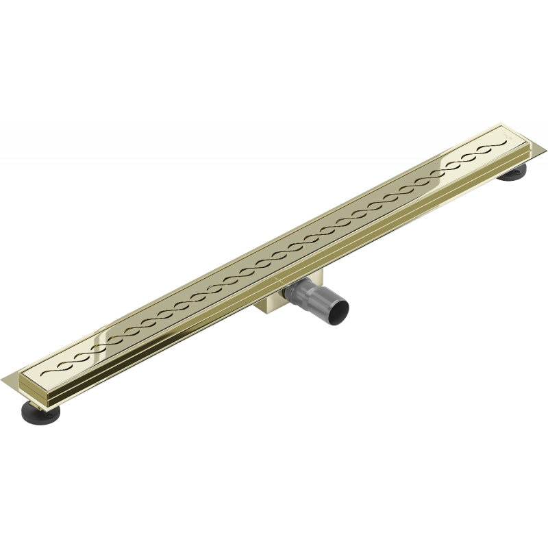 Mexen Flat M18 caniveau linéaire 100 cm, doré - 1523100-15