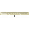 Mexen Flat M15 drain linéaire 100 cm, doré - 1524100-15