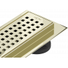 Mexen Flat M08 drain linéaire 70 cm, doré - 1525070-15